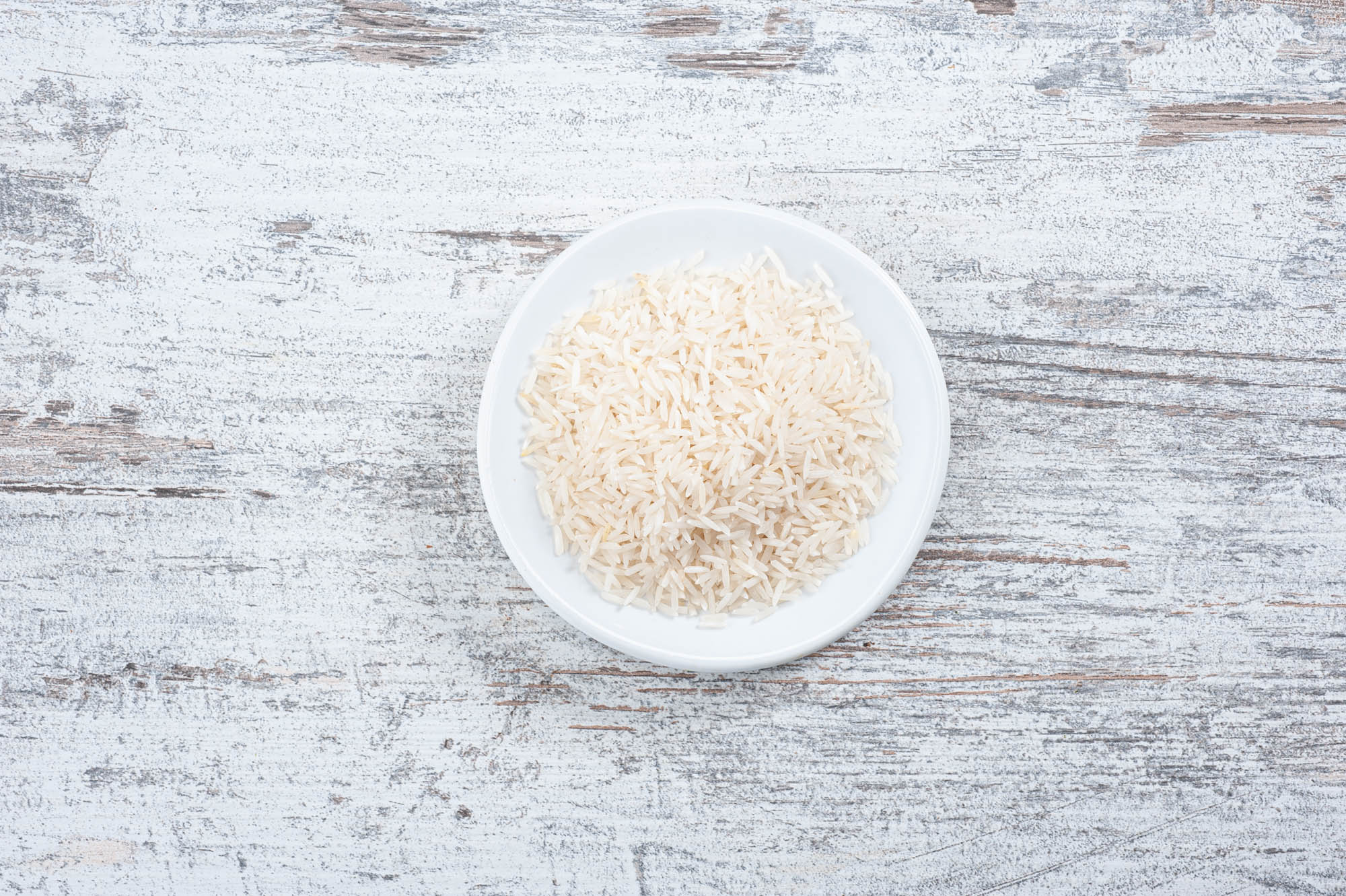 white basmati rice