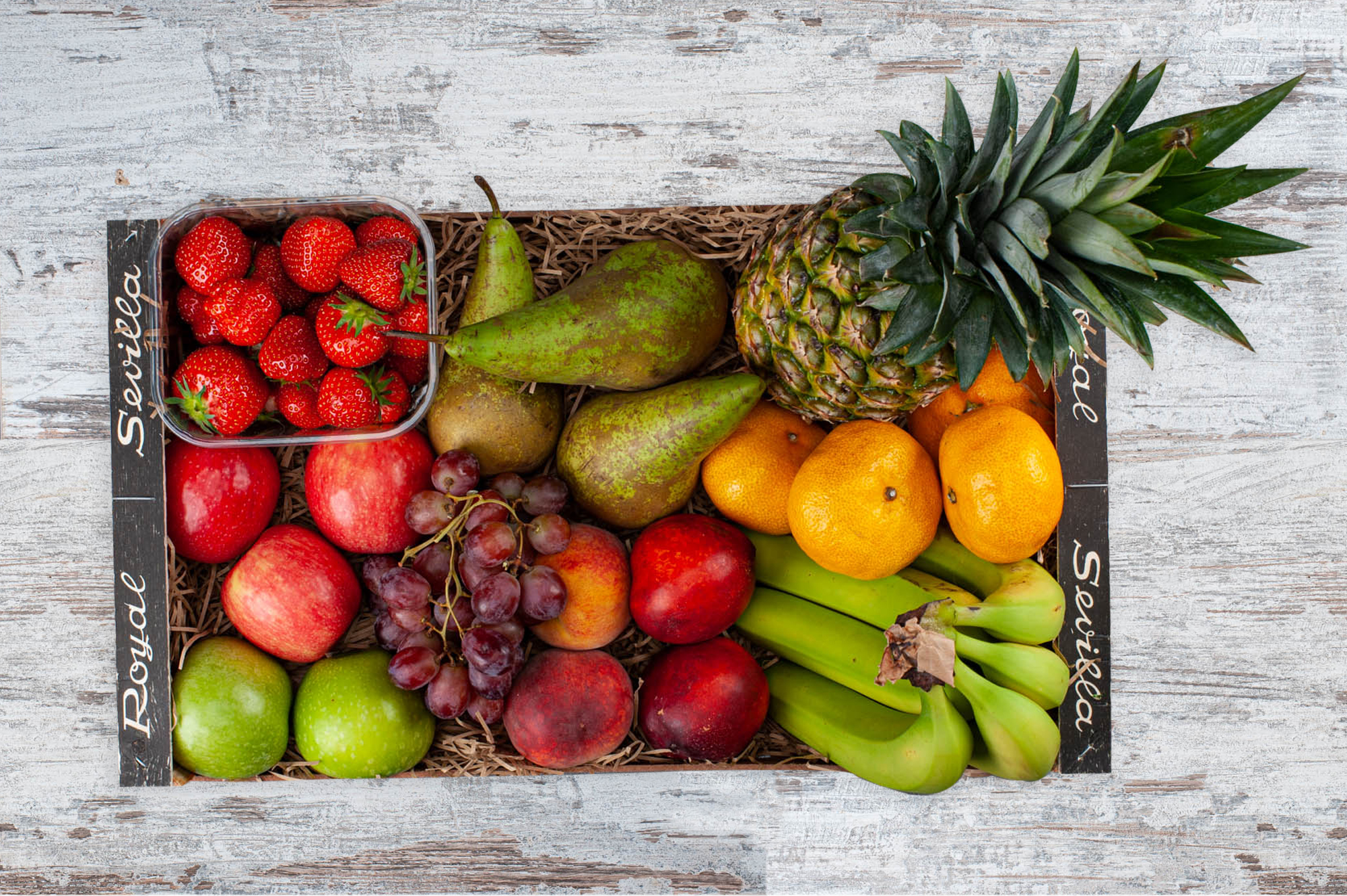 fruit box for 2 to 4 people
